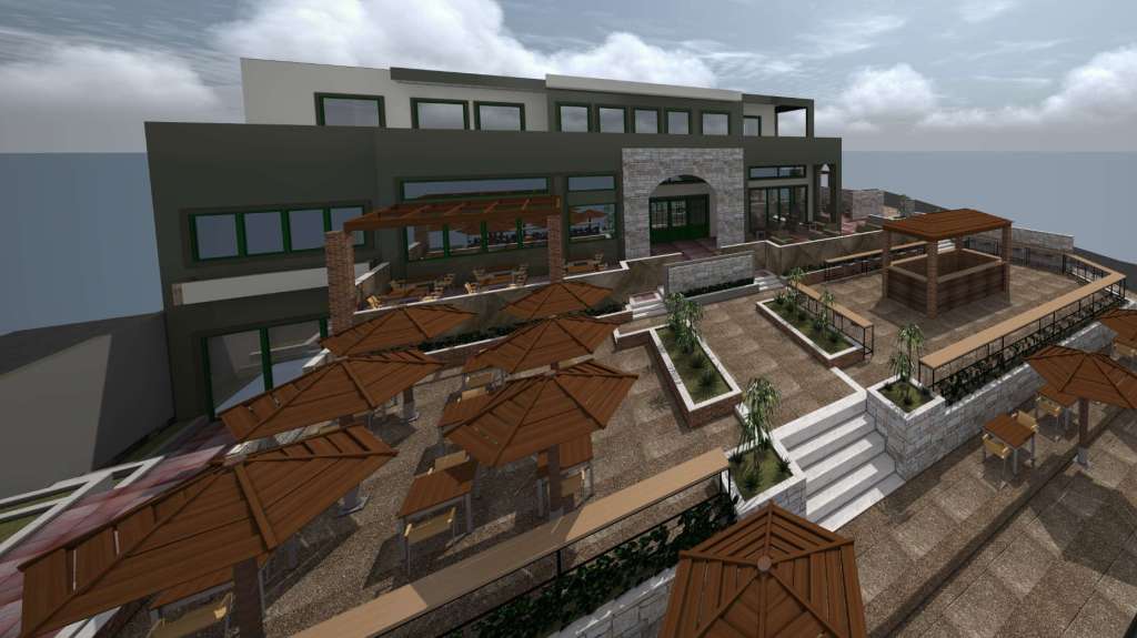 Σχεδιασμός για την ανακαίνιση cafe beach bar