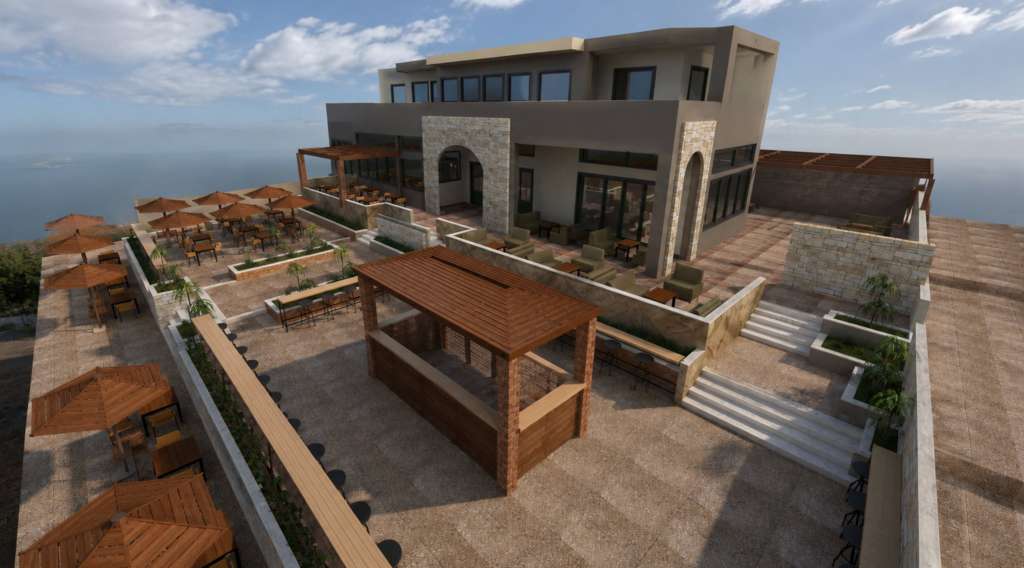 Σχεδιασμός για την ανακαίνιση cafe beach bar