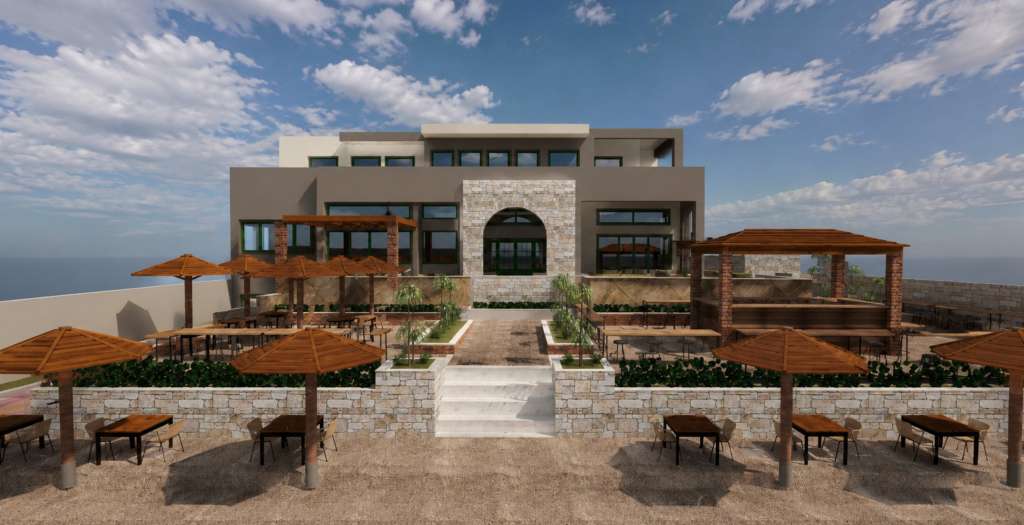 Σχεδιασμός για την ανακαίνιση cafe beach bar